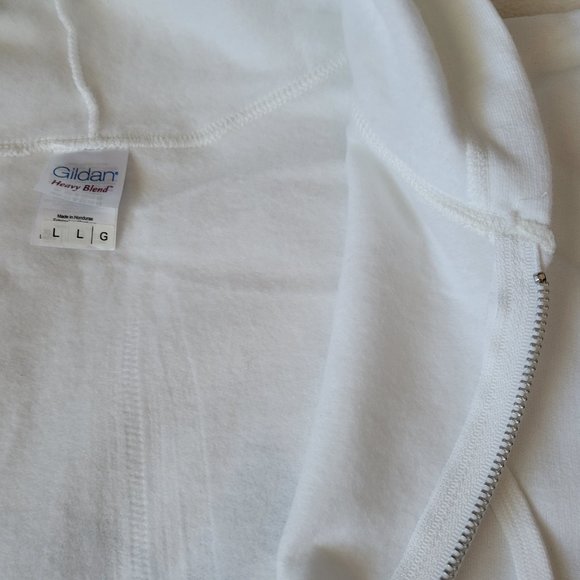 Eagle Print Full Zip Hoodie - Picture 12 of 13